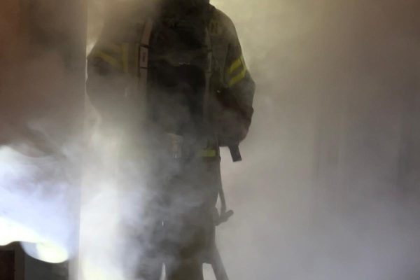Nebel für Feuerwehrübung