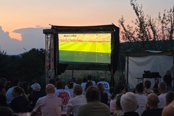 Public Viewing 150 Zoll Leinwand